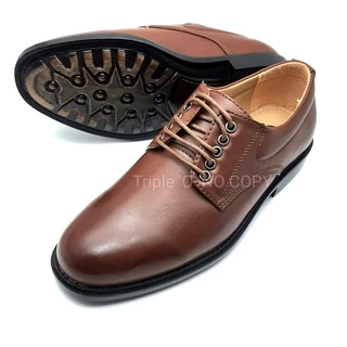 CSBและ Alando รองเท้าลูกเสือ สีน้ำตาล ไซส์ 39-45