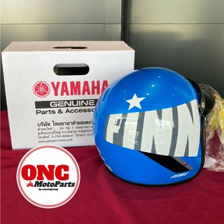 หมวกกันน๊อค YAMAHA  FINN ลิขสิทธิ์แท้ มี มอก Free Size (Yamaha Helmet)