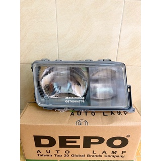 (DEPO)ไฟหน้า MERCEDES BENZ 190E W201