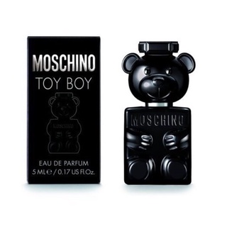 (5 ML) Moschino Toy Boy Eau De Parfum For men 5 ml. กล่องซีล ป้ายห้างไทย