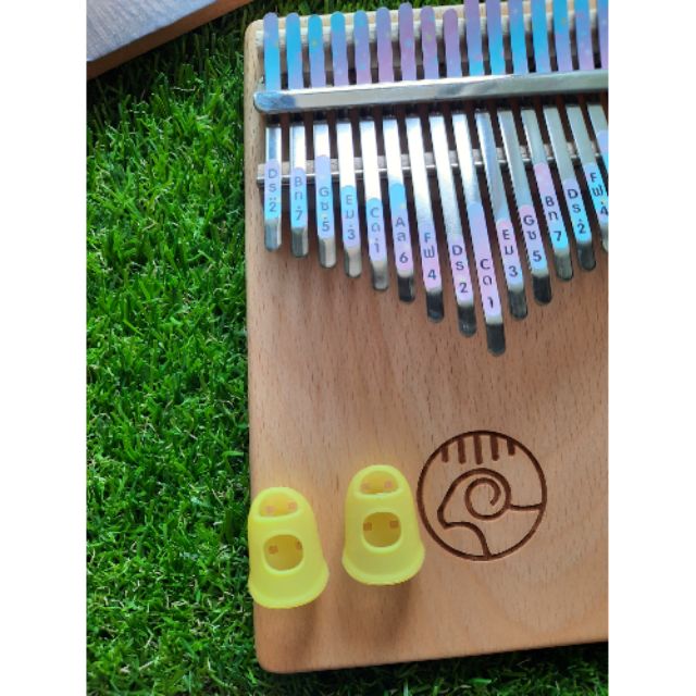 พร้อมส่ง ปลอกนิ้วซิลิโคนสำหรับสวมดีดคาลิมบ้า#ปลอกนิ้ว#kalimba#silicone