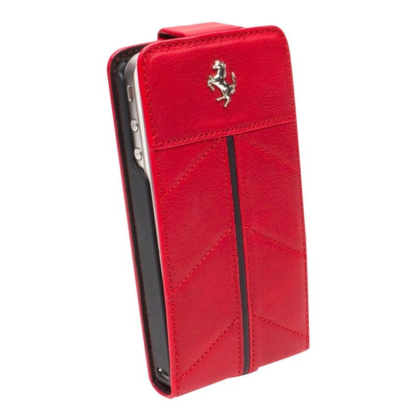 Ferrari Califonia Flip Case for iPhone 4/4s - Red