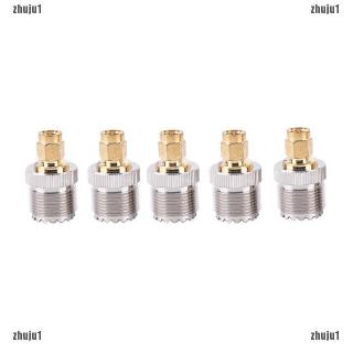 อะแดปเตอร์เชื่อมต่อเสาอากาศ Fto Sma Male Plug To Uhf Pl 259 So 239 Female