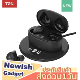 🔥โค้ด HD1DS4↓15%🔥TRN T300 Bluetooth 5.2 QCC3046 หูฟังบลูทูธ หูฟัง TWS หูฟังไร้สาย True Wireless Soundpeats