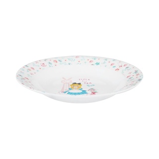 จานเมลามีนลึก 8" SUPERWARE ALICE BABY GIRLMELAMINE DEEP PLATE 8" SUPERWARE ALICE BABY GIRL