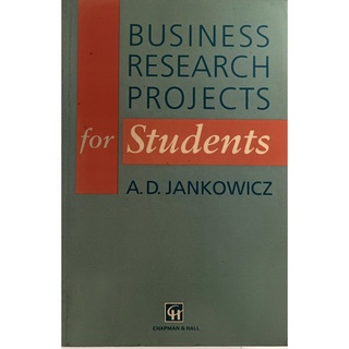 (ภาษาอังกฤษ) Business Research Projects for Students *หนังสือหายากมาก*