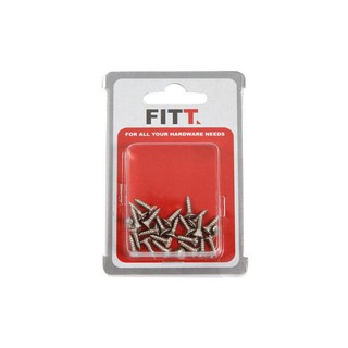 สกรูเกลียวปล่อย TF 6X1/2" 25ตัว | FITT | 8855952006790 สกรู, น๊อต อุปกรณ์ยึดติด ต่อเติมซ่อมแซมบ้าน สกรูเกลียวปล่อย TF 6X