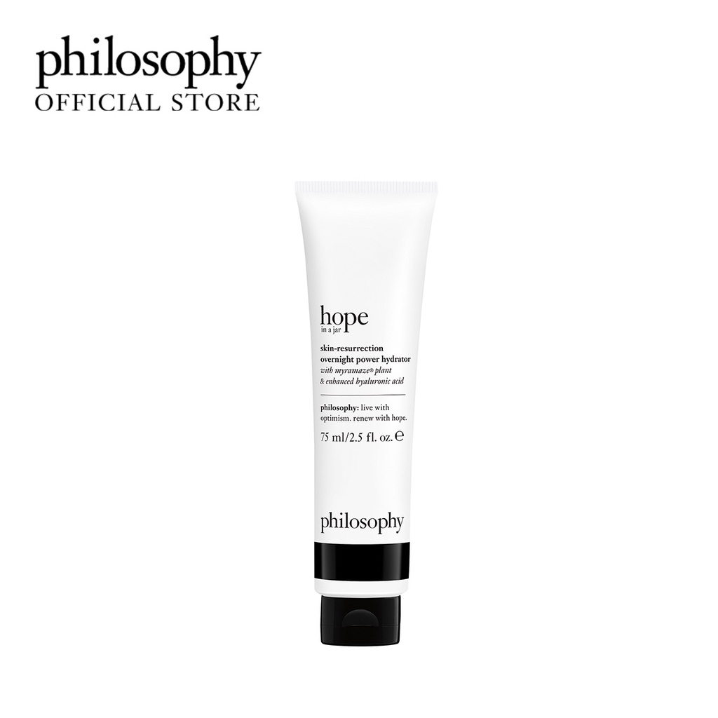 Shopee Thailand - Philosophy Hope in a Jar Skin-Resurrection Overnight Power Hydrator 75ml