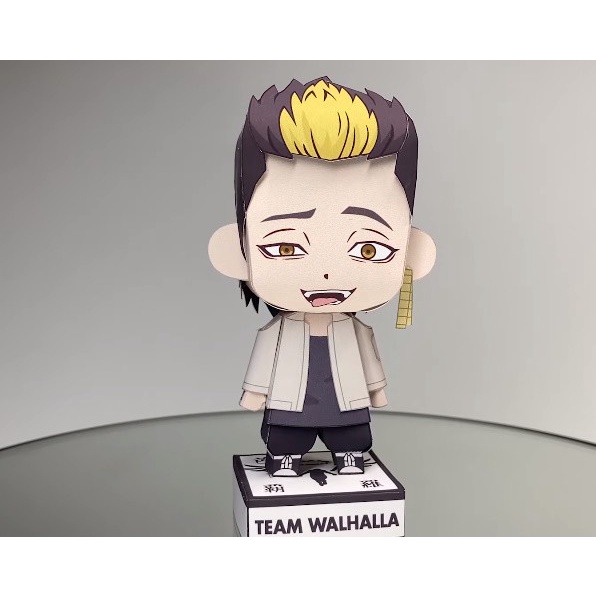 Chibi Shuji Hanma Tokyo Revengers Papercraft