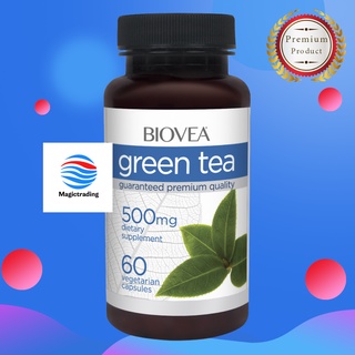 BIOVEA GREEN TEA 500 mg / 60 Vegetarian Capsules