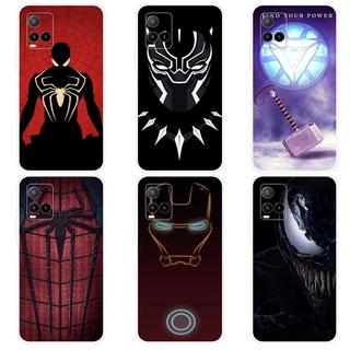 เคส วีโว่ VIVO T1X 4G Y21E 4G Y21G Case การ์ตูน spiderman เคสซิลิโคน Soft TPU โทรศัพท์มือถือ Back เคส