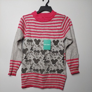 เสื้อกันหนาวสีแดงมิกกี้เมาส์