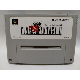 ตลับเกม Final Fantasy 6 RPG เกมภาษา