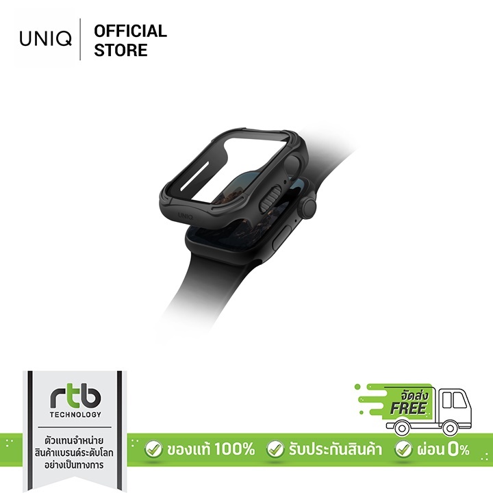 UNIQ เคส 42 mm - 44 mm รุ่น Torres - Black (เฉพาะเคสเท่านั้น)
