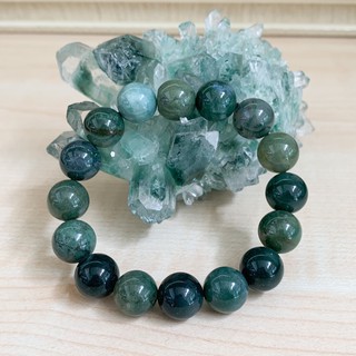 กำไลข้อมือหินนำโชค หยกเขียวรัสเซีย Green Nephrite Jade หินธรรมชาติ 100%