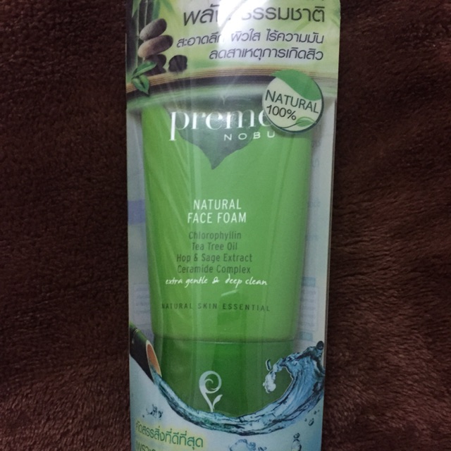 แจกโฟมล้างหน้า Preme Nobu ขนาด30g ในราคา 88 บาท เมื่อซื้อของในร้านถึง250บาทขึ้นไป