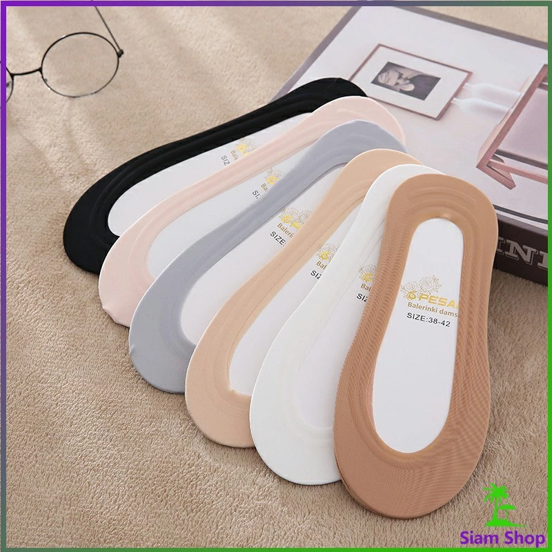 ถุงเท้าคัทชู หน้าสั้น เนื้อนิ้ม ขนาดเดียว sock