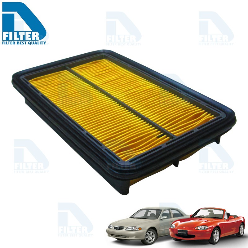 กรองอากาศ Mazda มาสด้า 626,Cronos,Mx-5 By D Filter (ไส้กรองอากาศ) FA111