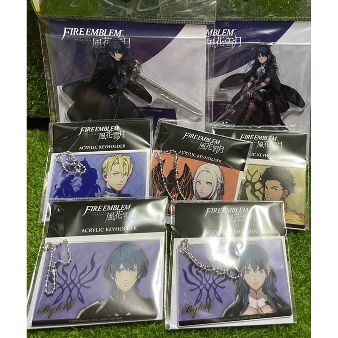 Fire Emblem Three Houses (Fuukasetsugetsu) main character acrylic goods (Byleth m&f Edelgard Dimitri Claude) Nintendo