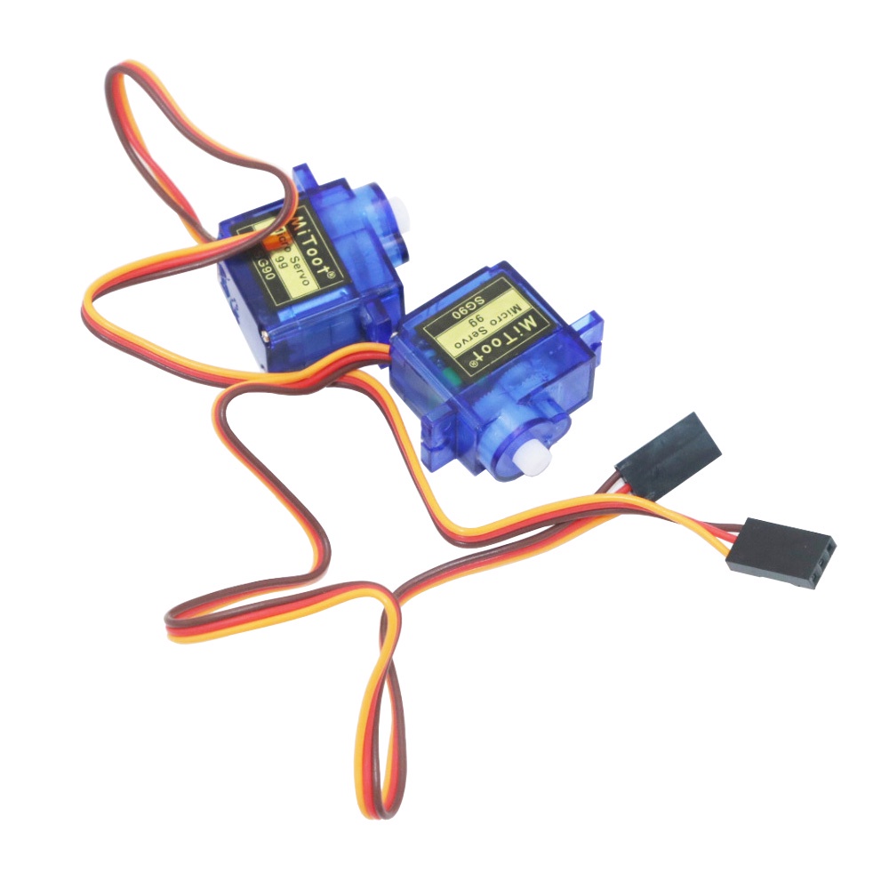 Mitoot SG90 SG 90 3.5-4.8V 9g 1.6kg Mini Micro Servo สําหรับ RC 250 450 เฮลิคอปเตอร์ เครื่องบิน หุ่นยนต์ Arduino อุปกรณ์เสริม DIY ขายส่ง - รูปที่ 2