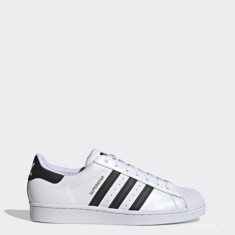 adidas ORIGINALS รองเท้า Superstar ผู้ชาย สีขาว Sneaker EG4958 Fm7B