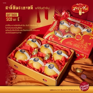 กล่องของขวัญ Gift box สาลี่มงคล SCD set E