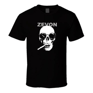 Wqds Warren Zevon Skull Logo เสื้อเชิ้ตลําลอง สําหรับผู้ชาย สีขาว สีดํา สไตล์คลาสสิค เหมาะกับการเล่นกีฬา ของขวัญวันเกิดพ