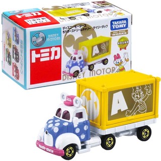 แท้ 100% จากญี่ปุ่น โมเดล ดิสนีย์ เดซี่ ดั๊ก Takara Tomy Tomica Disney Motors Colors Dream Carry (Daisy Duck)