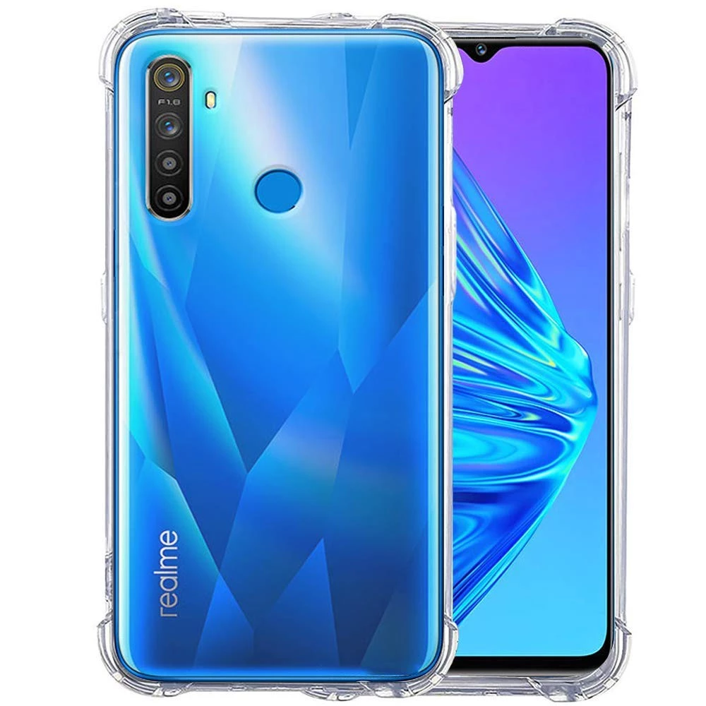 เคส Realme 5 Pro ใส กันกระแทก TPU ขอบนูน thumbnail 10