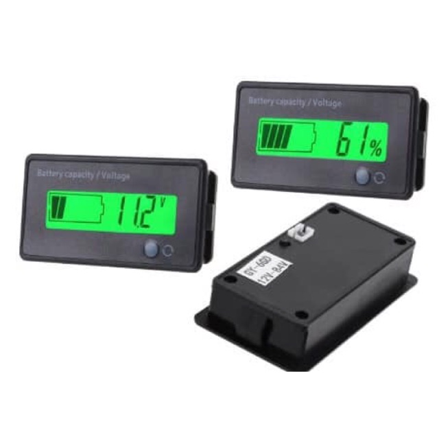 Battery Capacity Voltage มิเตอร์วัดประสิทธิภาพไฟแบตเตอรี่ 12V - 84V (พร้อมส่ง)