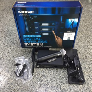 ไมโครโฟนไร้สาย Wireless Microphone SHURE GLXD24RA/SM58-Z2 ไมค์ลอยมือถือเดียว ของแท้ UHF