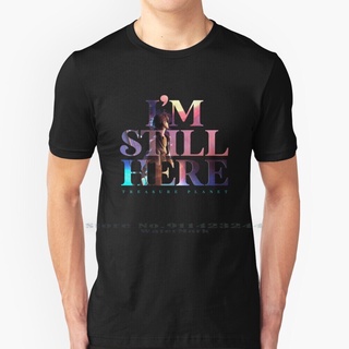 เสื้อยืดผ้าฝ้ายเสื้อยืด พิมพ์ลาย Im Still Here-Trere Planet Jim Hawkins สไตล์วินเทจ ของขวัญสุดเท่L XL  XXL 3XL