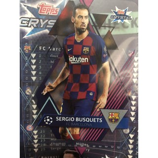 2019-20 Topps Crystal UEFA Champions League Barcelona