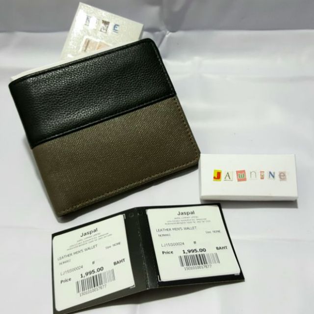 กระเป๋าตังผู้ชาย JASPAL WARLET แท้100% ของใหม่นะคับ