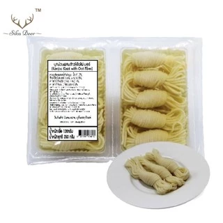 MOKI ม้วนโอ๊ตไฟเบอร์ผสมบุก 120 กรัม (FK0180-1) บุกเพื่อสุขภาพ ไม่มีแป้ง คีโต Oat Fiber Knot with Konjac