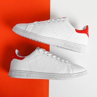 รองเท้าอาดิดาสผู้ชาย Stan Smith White Shoe รองเท้าผ้าใบ สีขาว