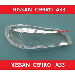 （ค่าขนส่งฟรี FREE SHIPPING）FOR NISSAN CEFIRO A33 HEADLAMP COVER HEADLIGHT COVER LENS HEAD LAMP COVERฝาครอบไฟหน้า / ฝาครอบไฟหน้าตรงรุ่น สำหรับ / ฝาครอบไฟหน้าสําหรับ / ฝาครอบเลนส์ไฟหน้า รถยนต์สําหรับ / เลนส์ไฟหน้าฝาครอบไฟหน้า nissan cefiro a33