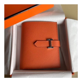 Hermes​ short wallet epsom leather VIP​ Orange