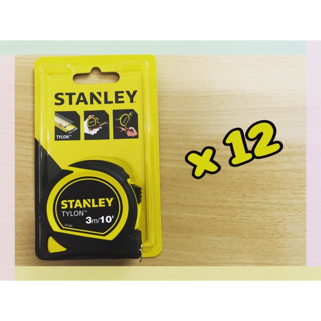 ตลับเมตร Stanley 3 เมตร รุ่น 30-686  (จำนวน 1 โหล)
