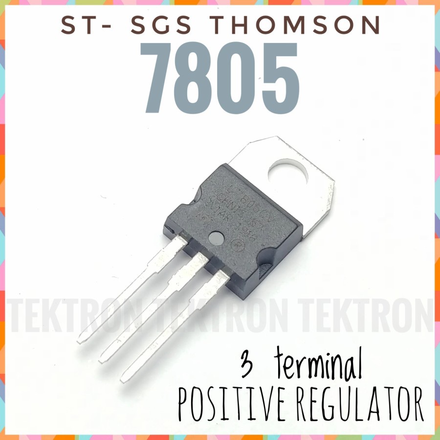 ST SGS Thomson 7805 Positive Voltage Regularor 5V 1A L7805 L7805CV