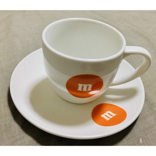 ชุดแก้วกาแฟ M&amp;M (เอ็มแอนด์เอ็ม) สีส้ม