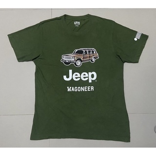 เสื้อยืด uniqlo x jeep wagoneer