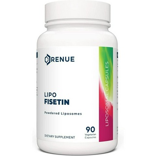 RENUE BY SCIENCE Liposomal Fisetin Senolytic Supplement 150 mg - Bioavailable Formula for Increased Absorption – 90 Caps