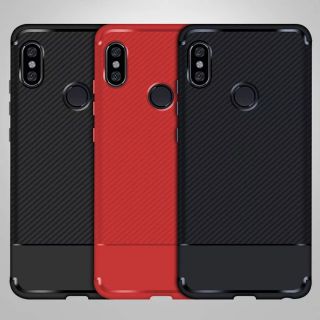 Xiaomi Mi A2 Lite /PocoPhone F1 Luxury Brushed Carbon Fiber Soft