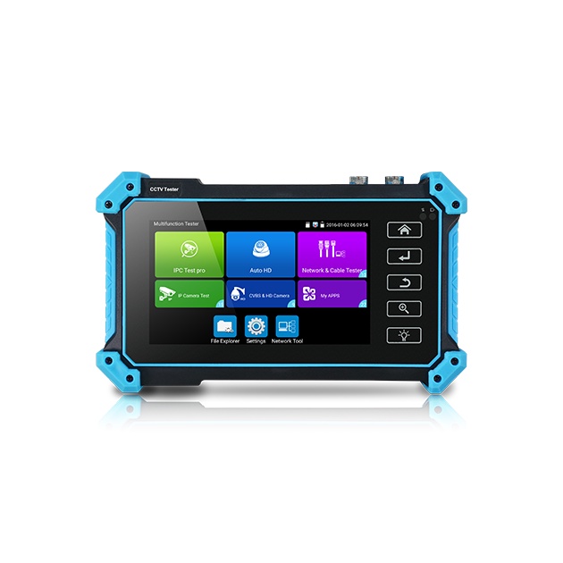 เครื่องทดสอบกล้องวงจรปิด จอเทส 8MP ขนาด 5 นิ้ว รุ่น 5100-PLUS มีแบตในตัว พร้อมปากกาเทสสาย