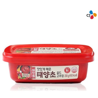 โคชูจัง korea cj gochujang โคชูจัง ซอสพริกเกาหลี 200g 해찬들 태양초 고추장