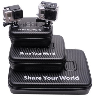 S M L Size เคสกระเป๋ากันกระแทก Eva สําหรับ Gopro Hero 8 7 6 5