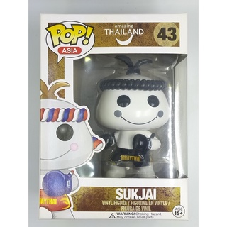 Funko Pop Asia Amazing Thailand - Sukjai [Muay Thai Boxing / Black And White] #43