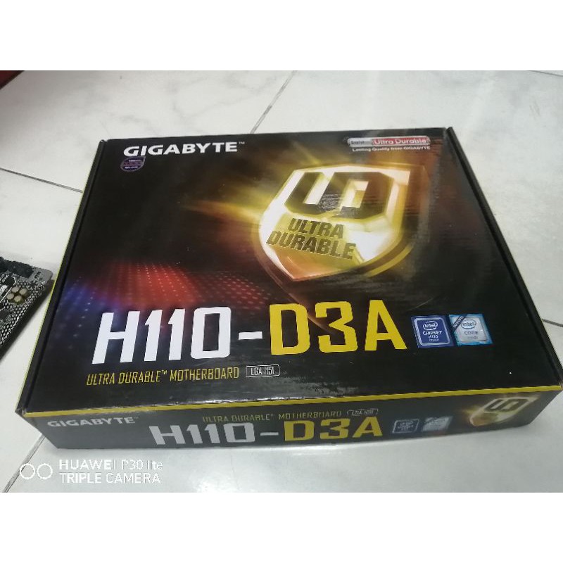 เมนบอร์ดมือสอง​ GIGABYTE​ GA-H110-D3A