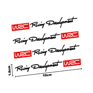 สติ๊กเกอร์แต่งรถ WRC Racing